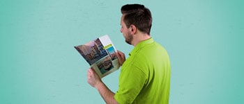brochure lettertype