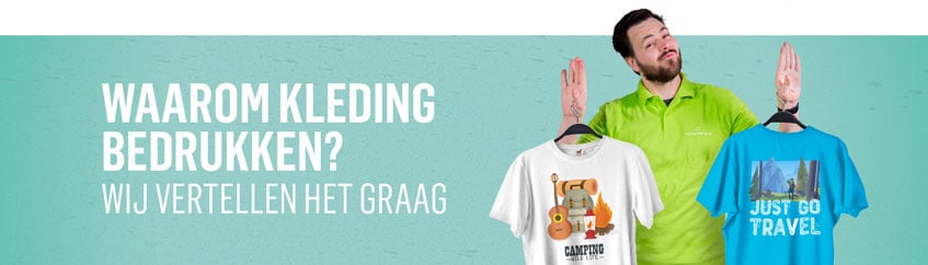 kleding bedrukken waarom