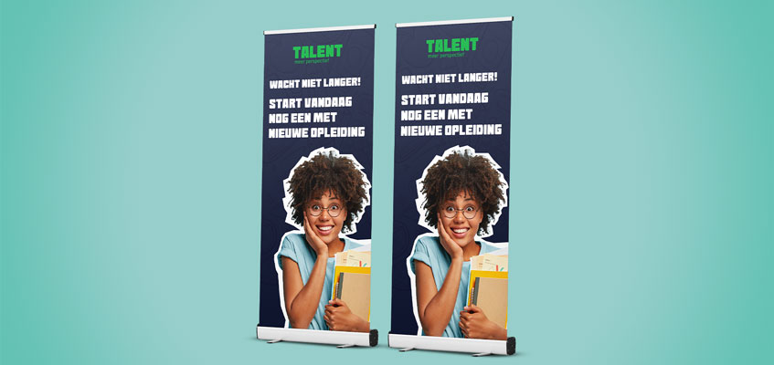 online rollup banner ontwerpen