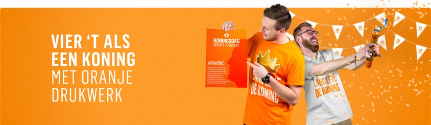 koningsdag drukwerk